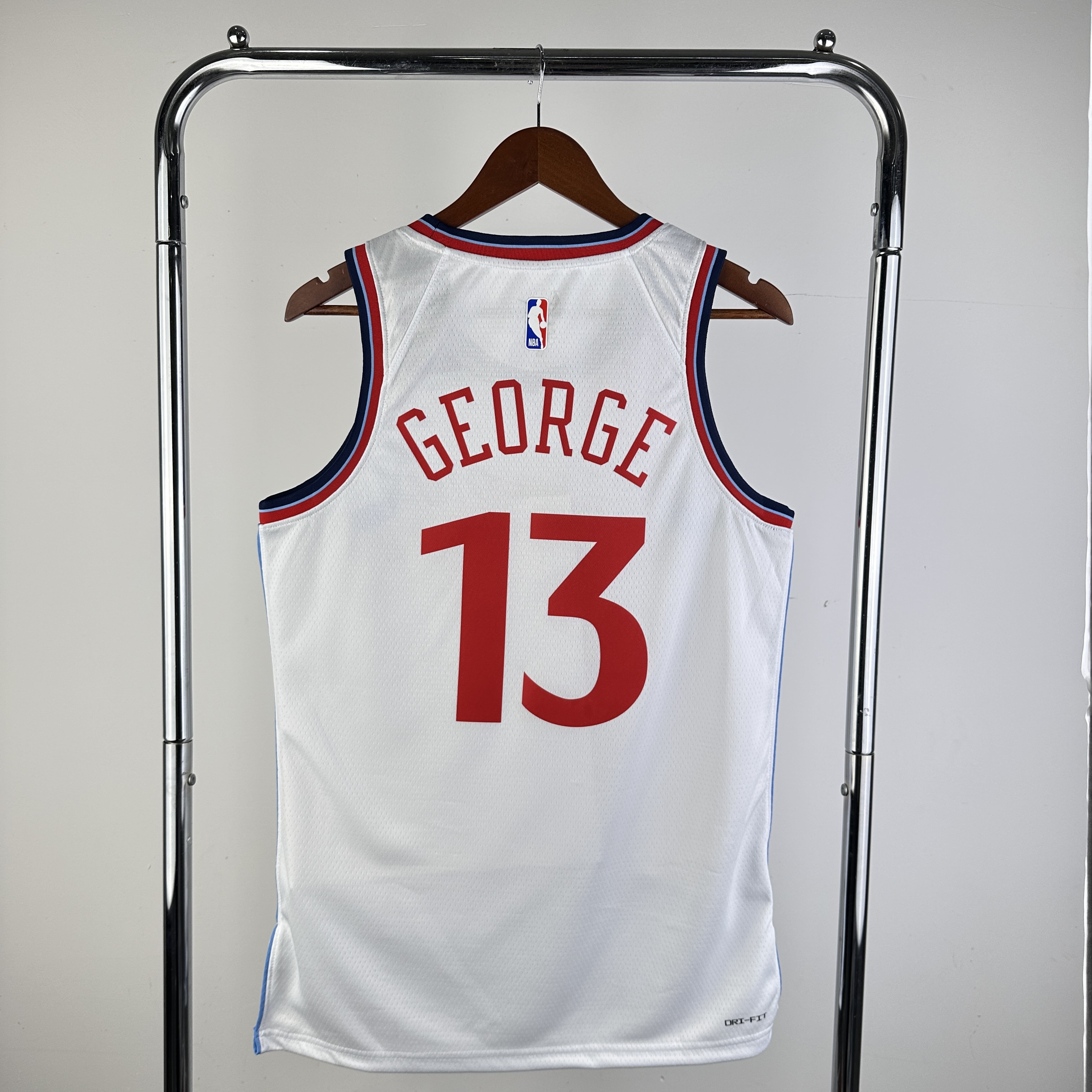 Men Los Angeles Clippers #13 George White Season Nike 2024 NBA Jersey